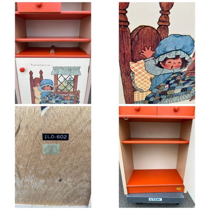 レトロポップ 昭和レトロ 人気 当時もの 収納 収納棚 レトロ 本棚 家具