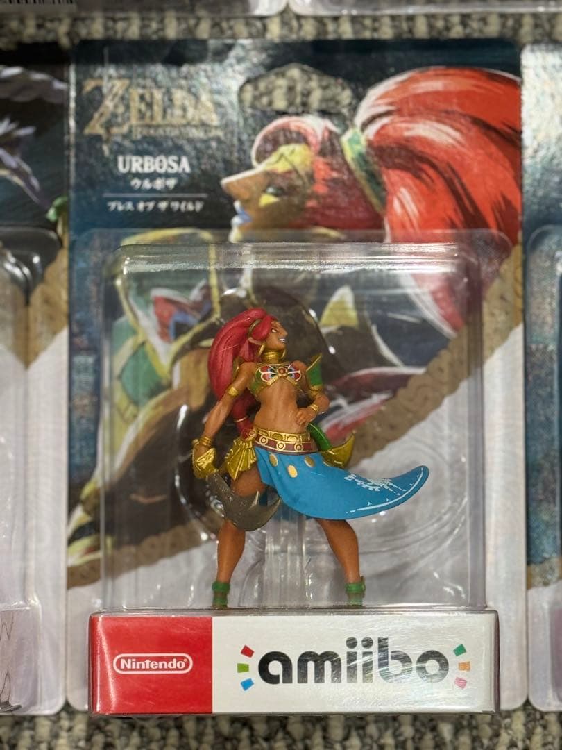 ゼルダamiibo】フィギュア 8体セット【ブレスオブザワイルド】