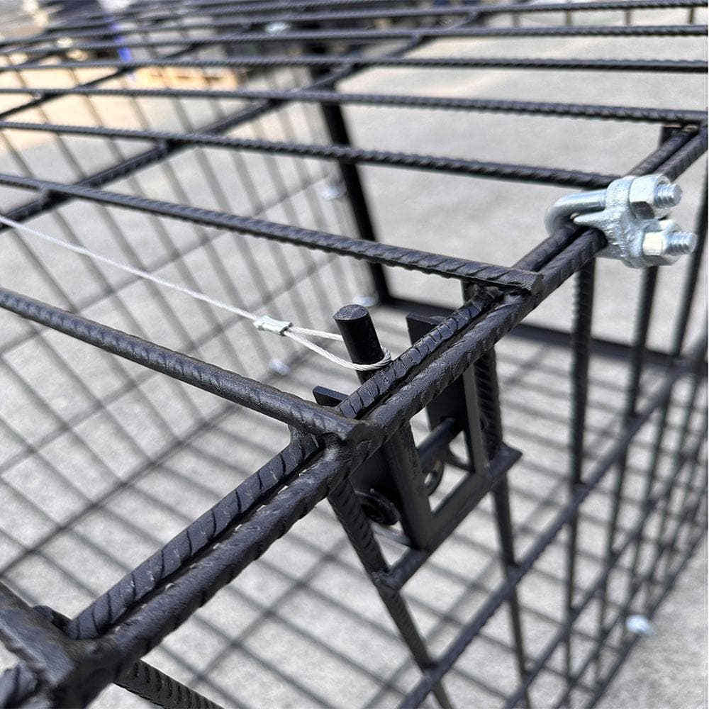 箱罠ミディアムサイズ【両扉 】奥深タイプ 160 x75x75cm（営業所止め）