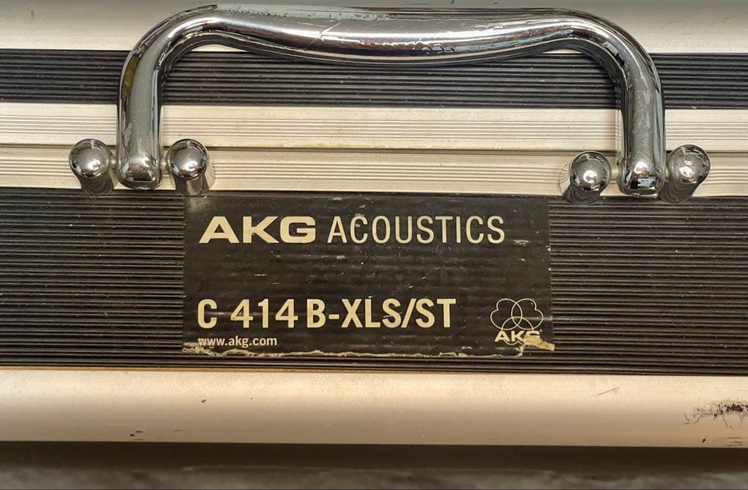 【極美品/マッチドペア】AKG C414 B-XLS ステレオセット 完動品
