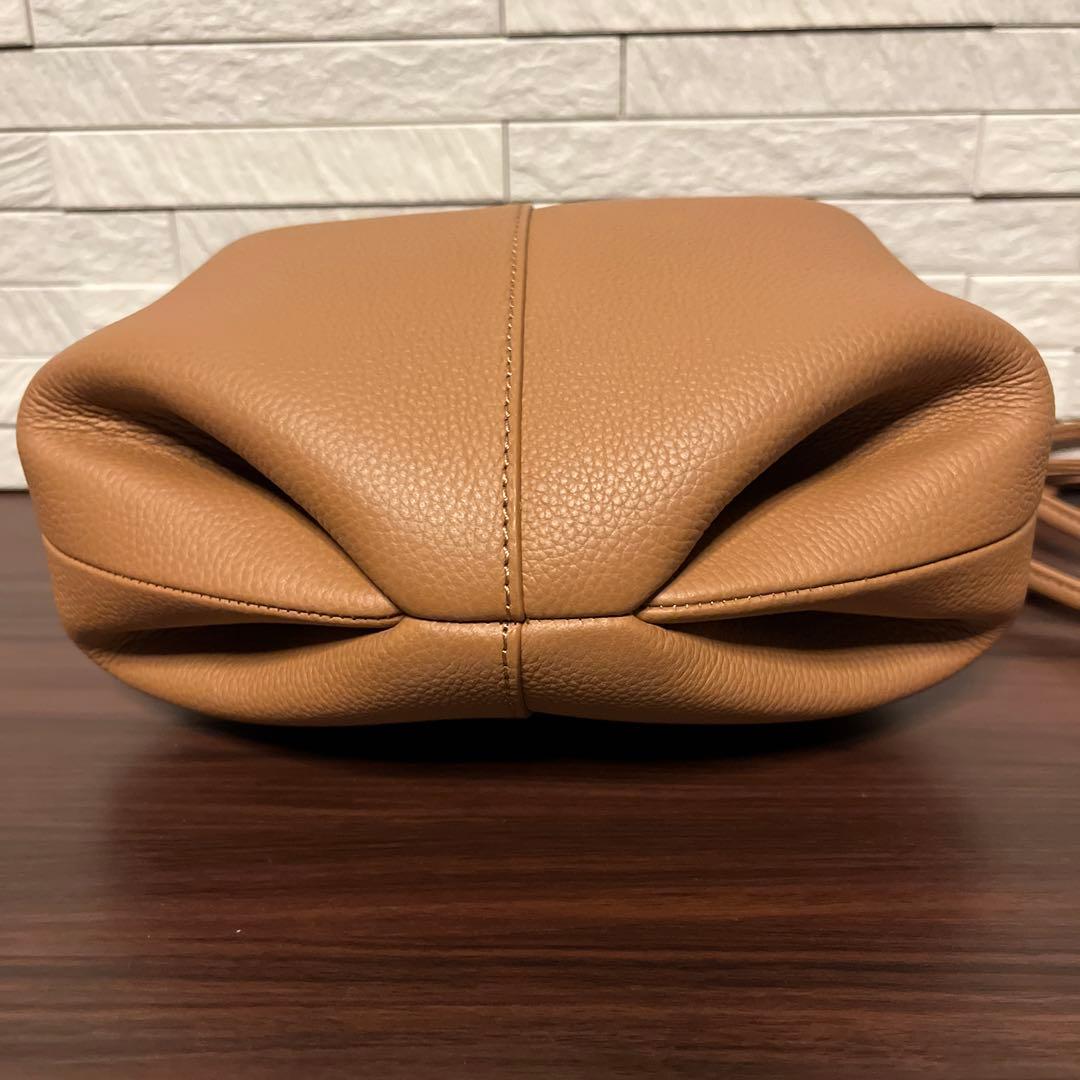 POLÈNE ポレーヌ Beri キャメル【公式サイト購入】　保管袋付き