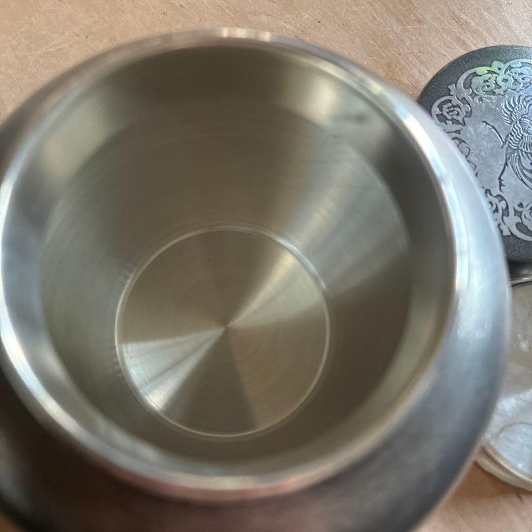 藤社薬品工業株式会社の創業100周年記念の錫製茶壺 - メルカリ