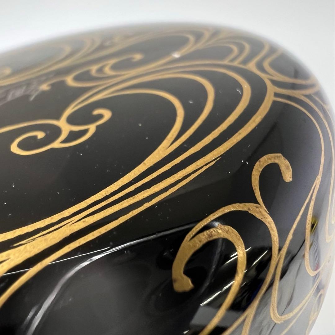 ☆茶3 高橋峯房造 流水千鳥 平棗 共箱 高さ5.5/口径7.4cm - メルカリ