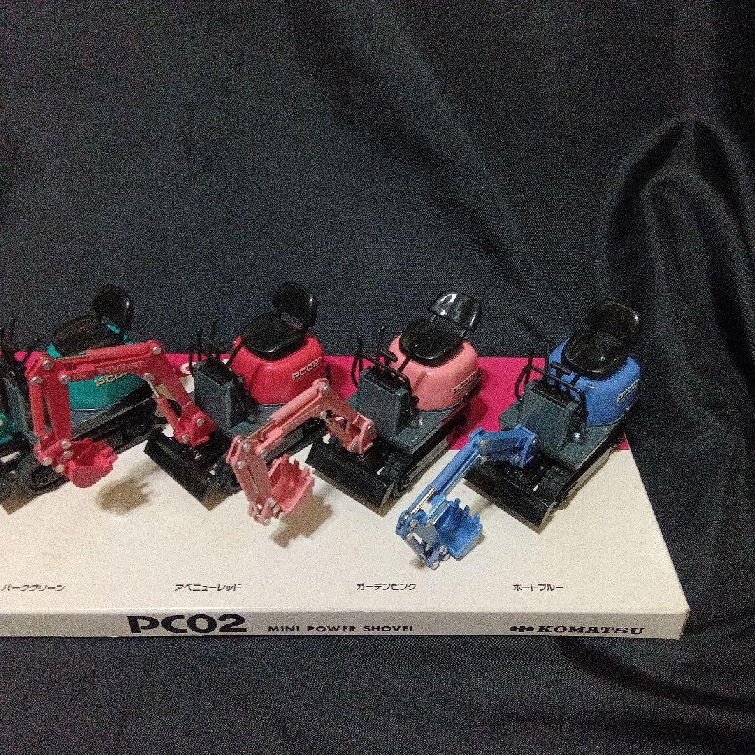 KOMATSU PC02 MINI POWER SHOVEL （5台セット）