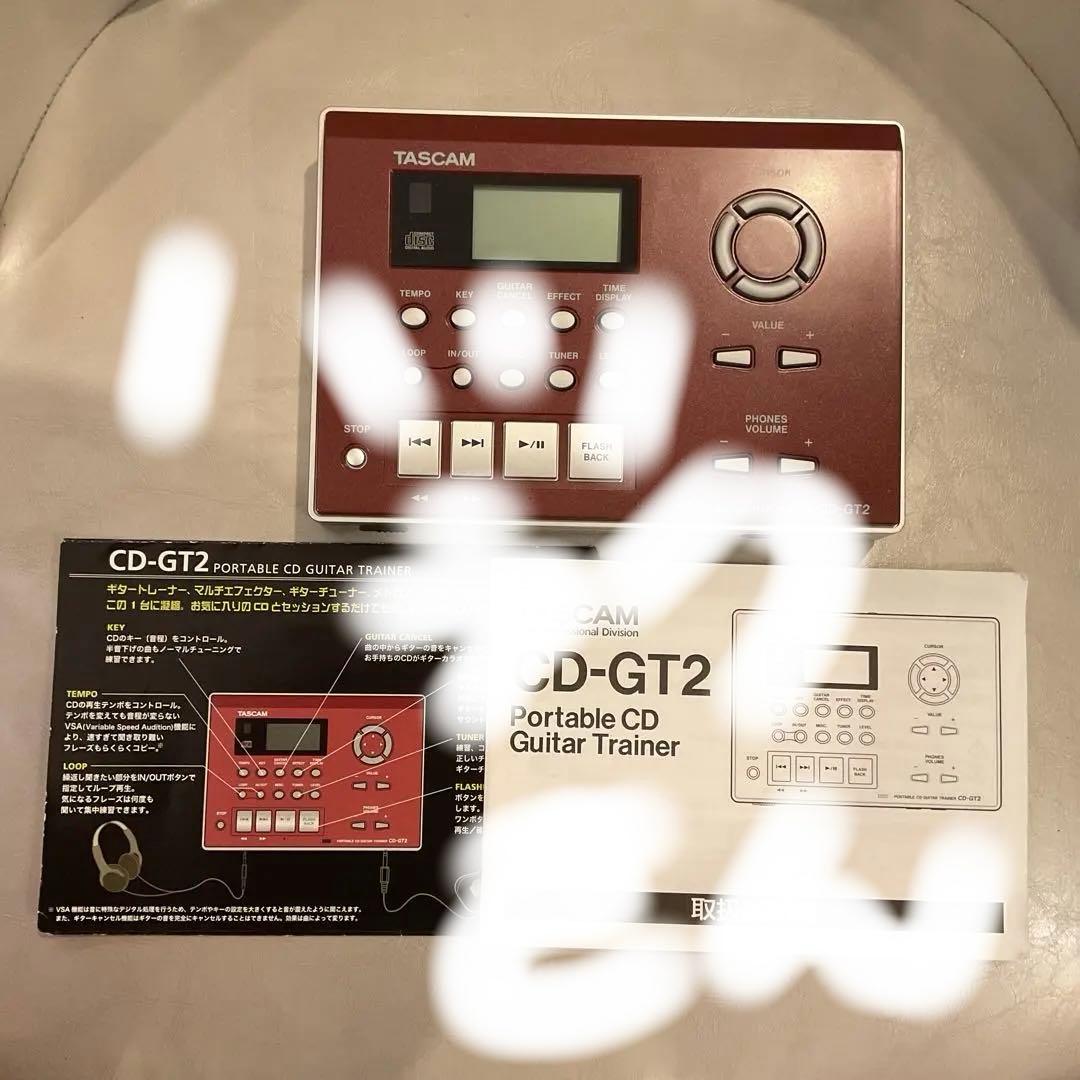 TASCAM ポータブル CDギタートレーナー CD-GT2 中古品
