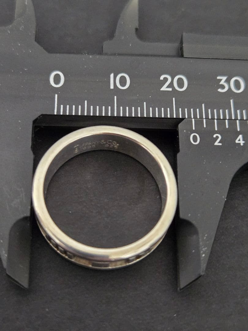 TIFFANYアトラスリング20号新品仕上げ無傷未使用に近い極美品✴️