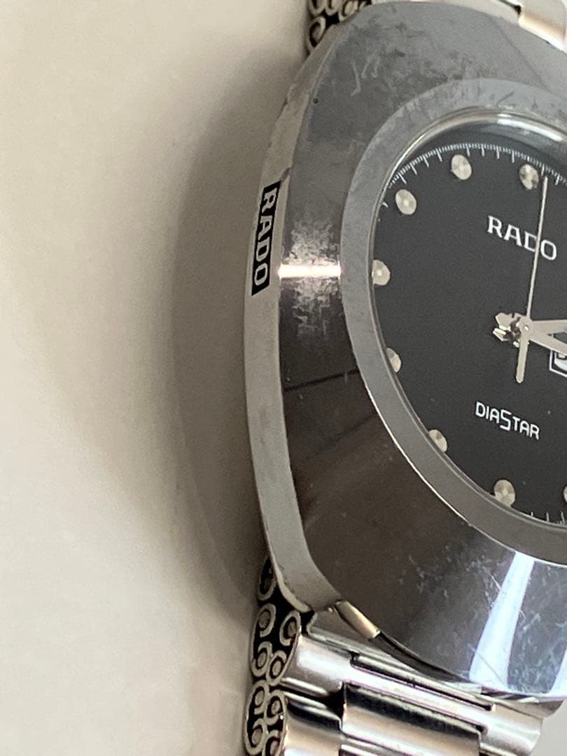 RADO DIASTAR メンズ 腕時計 SS デイデイト 【3398】