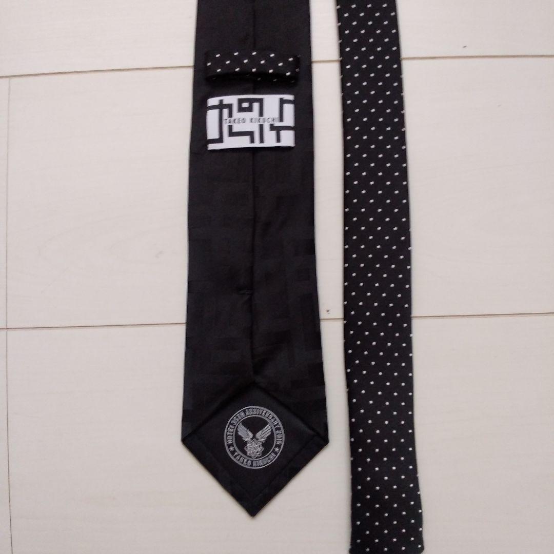 布袋寅泰✕TAKEO KIKUCHI ネクタイコラボG柄