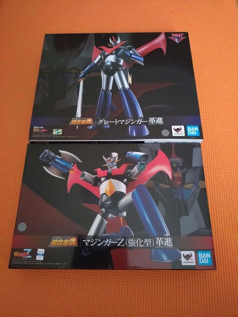 新品：超合金魂 GX-117 マジンガーZ＆GX-111 グレートマジンガー