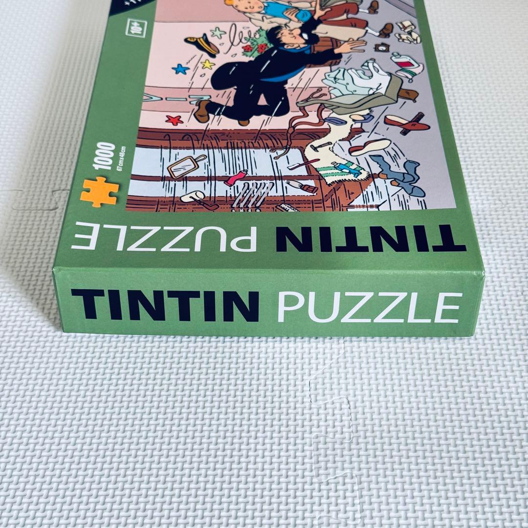 入手困難 TINTIN タンタンの冒険 ジグソーパズル 1000ピース レア
