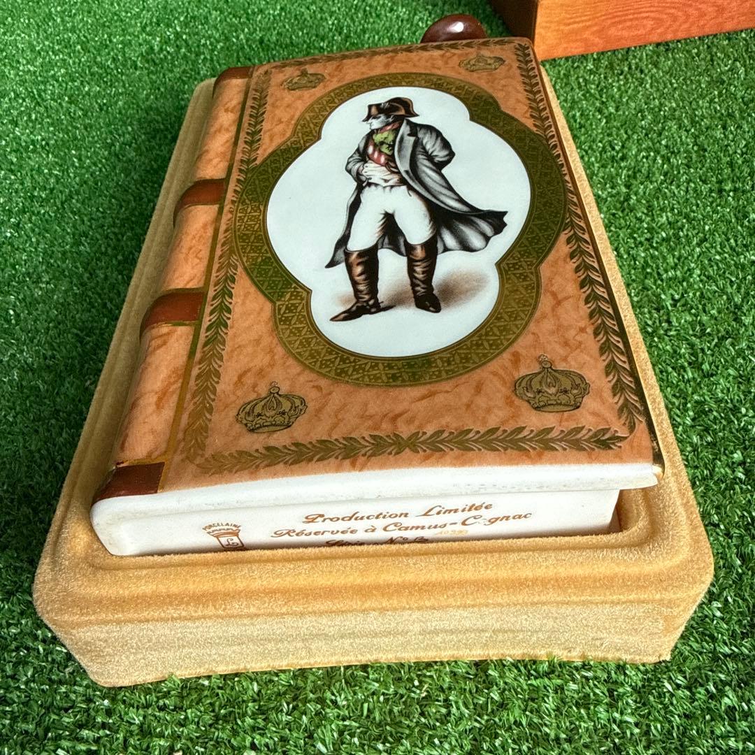 a 169】新品未開封 カミュ ナポレオン ブック 陶器ボトル 古酒 - メルカリ