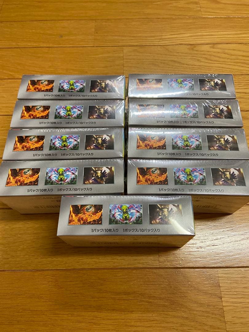 ポケモンカード　テラスタルフェス　ex　 9ボックス　シュリンクあり