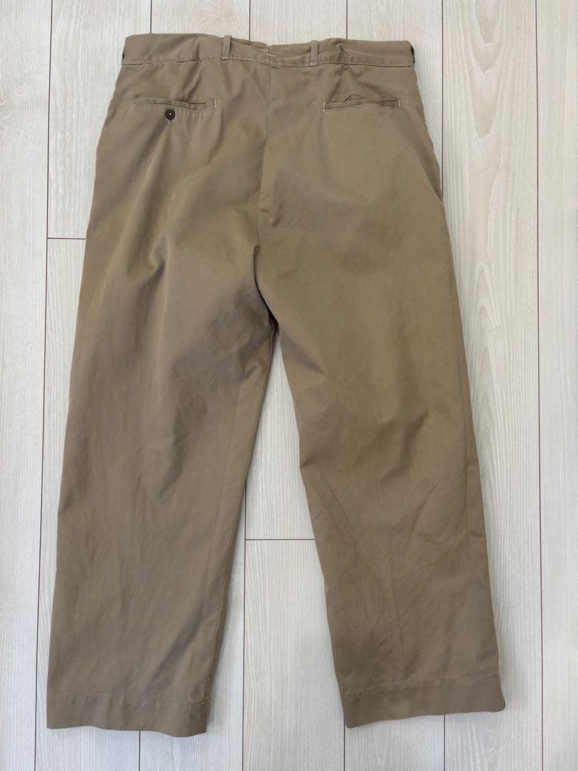 1950's U.S. ARMY Cotton Chino Trousers.