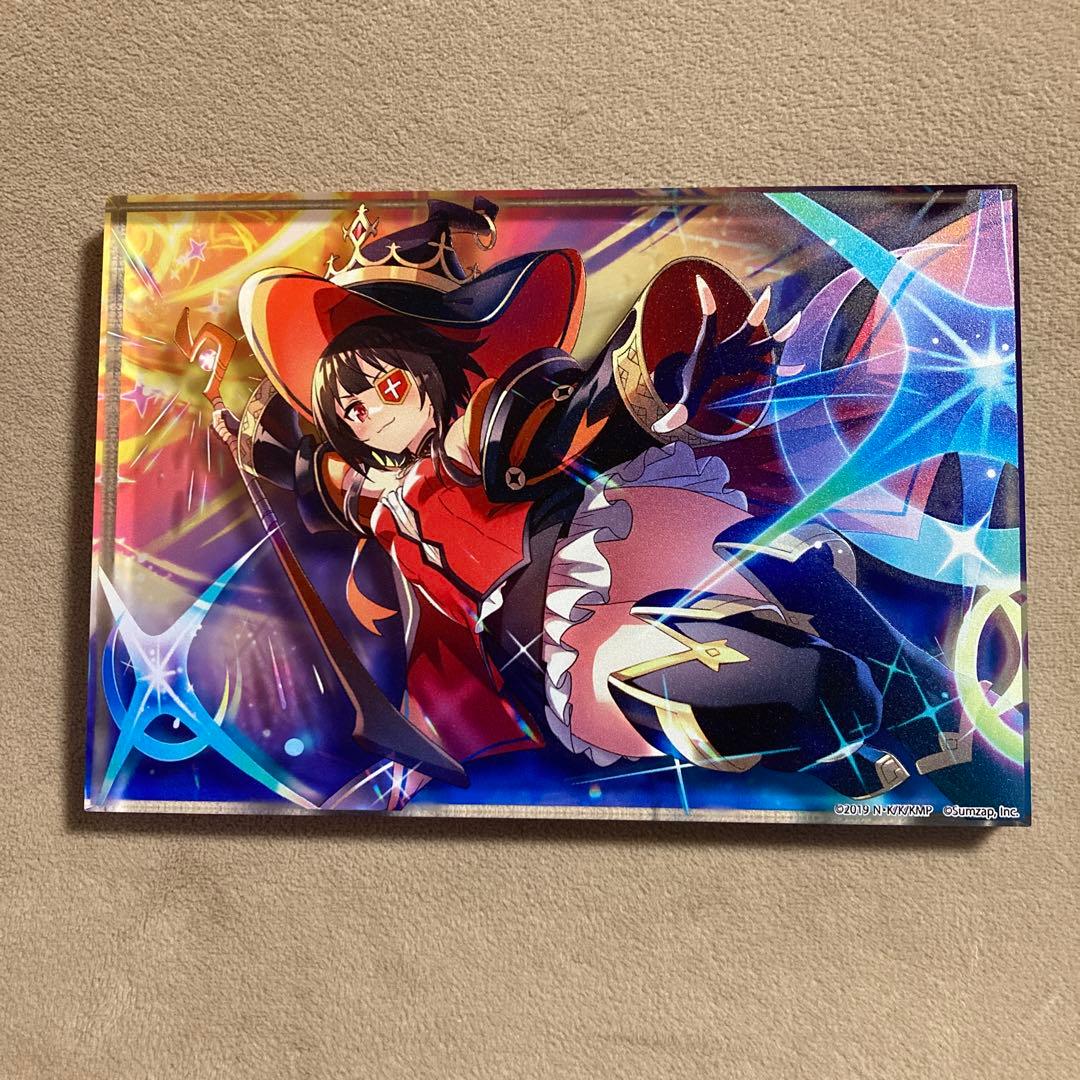 このすば めぐみん アクリルブロック このすば めぐみん アクリルブロック - メルカリ