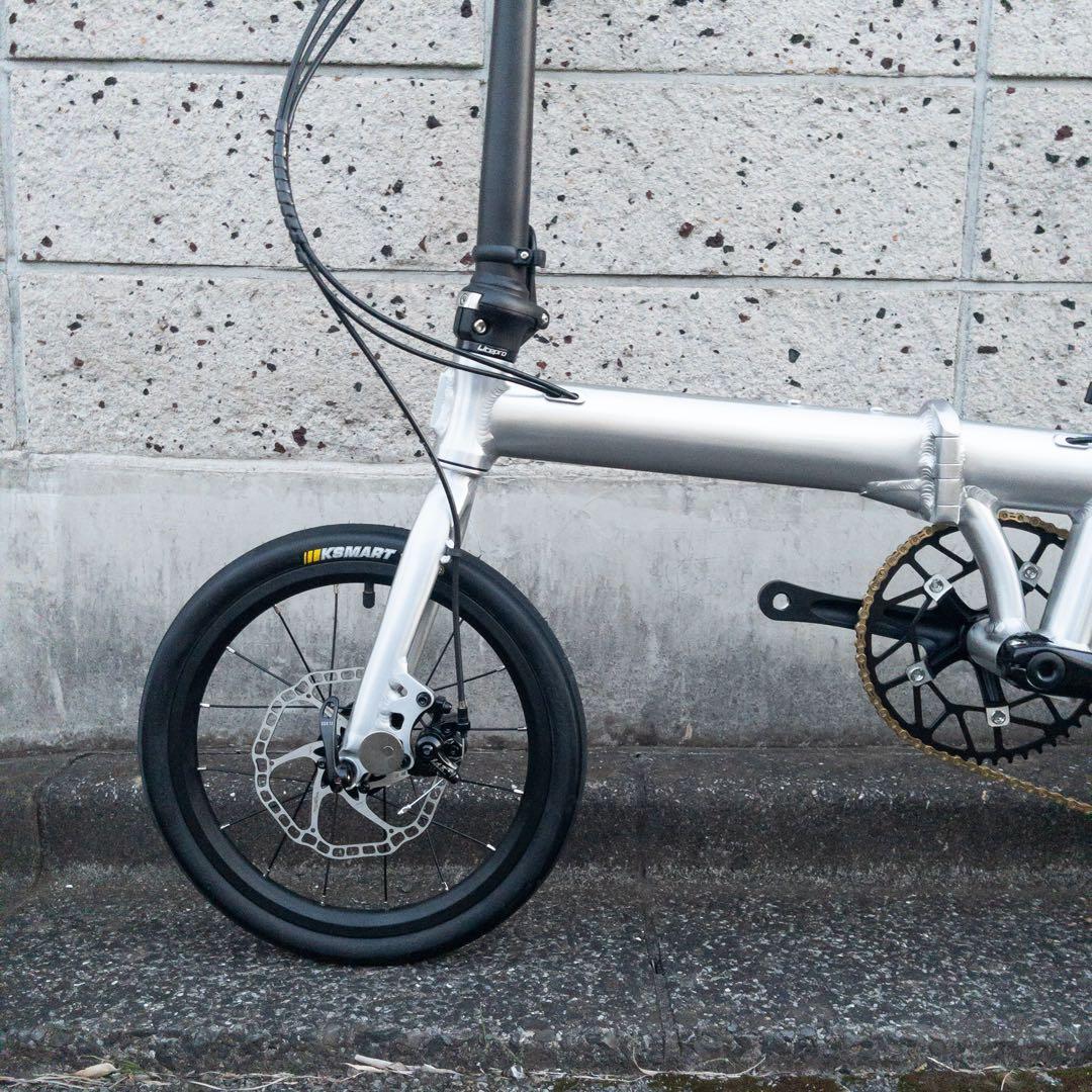 DAHON K9X 同等 ☆ 超軽量【8KG】☆Tiagra 10速 クリア塗装 - メルカリ