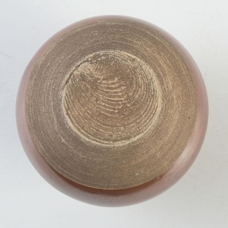 茶道具 瀬戸焼 文琳茶入 仕覆付 共箱 V 9496 - メルカリ