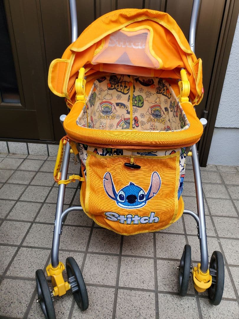 ペットバギーカー ペットカート スティッチ ペットパラダイス