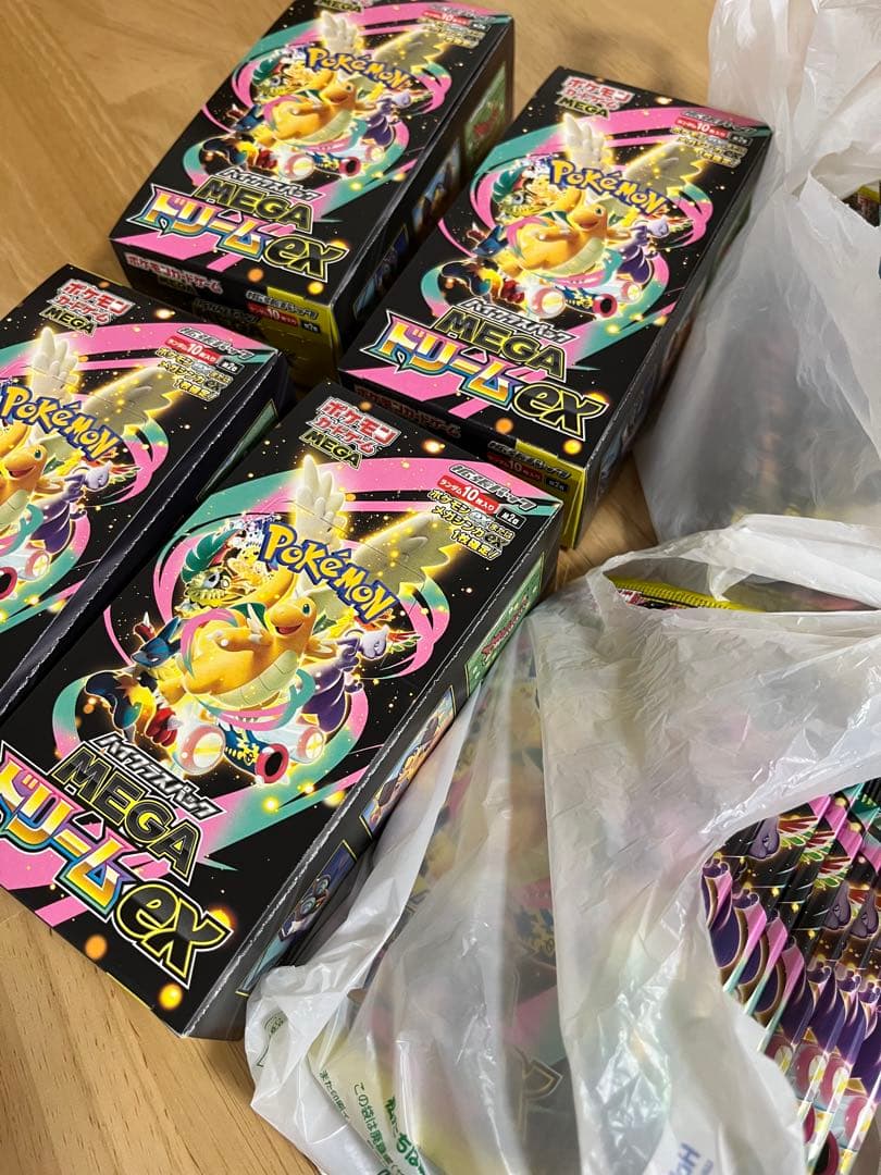ポケモンカード メガドリームex 未開封　6BOX