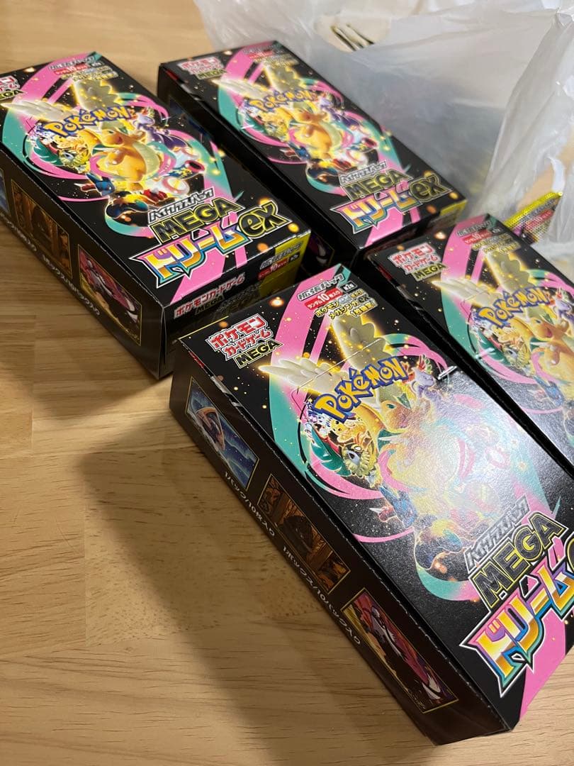 ポケモンカード メガドリームex 未開封　6BOX