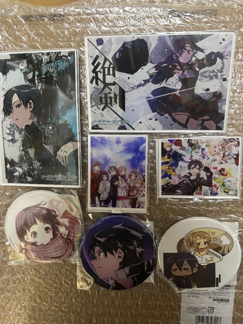 ソードアート・オンライン S賞 キャラファイングラフ おまけ - メルカリ