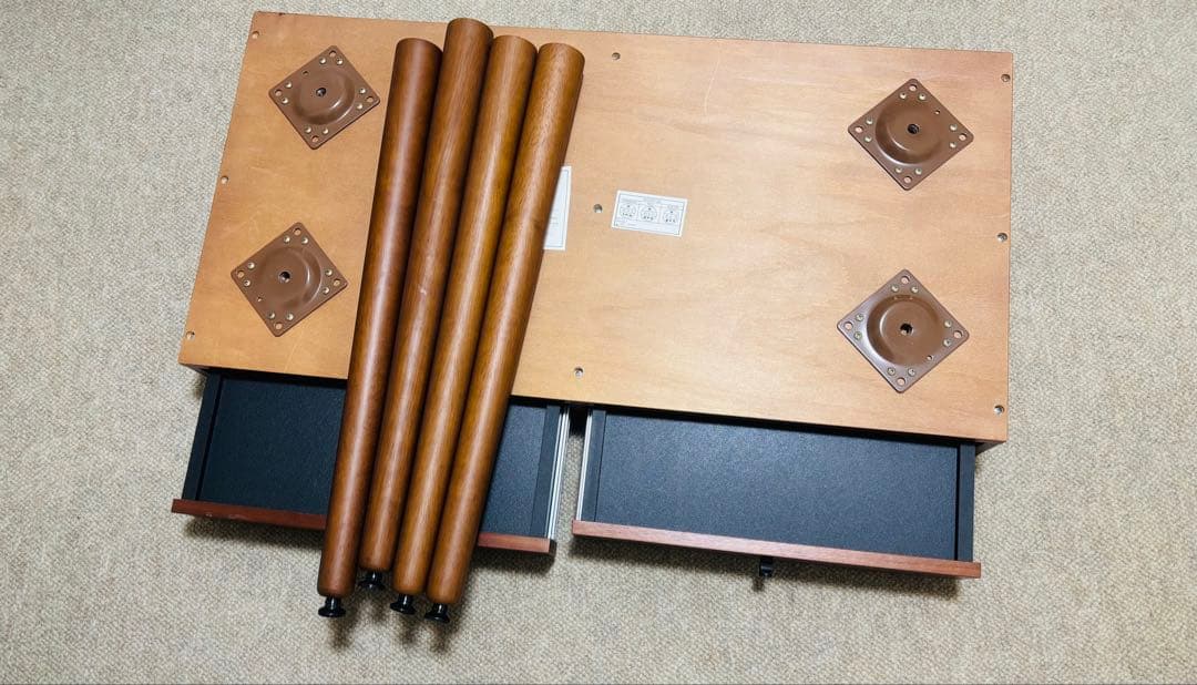 ニトリ　デスクエリン　引き出し付き　 幅90cm