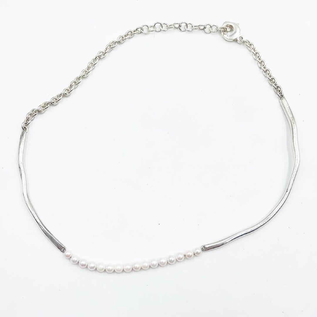 blanciris ブランイリス パール ネックレス シルバー Blanc Iris