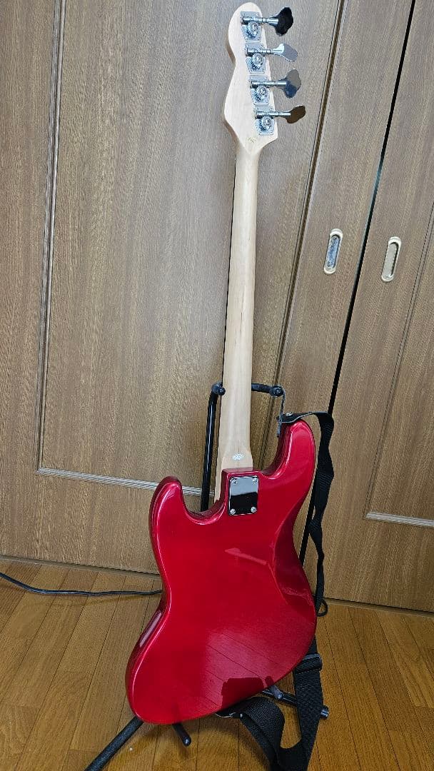 SELDER 4弦エレキベース 赤MDR - メルカリ