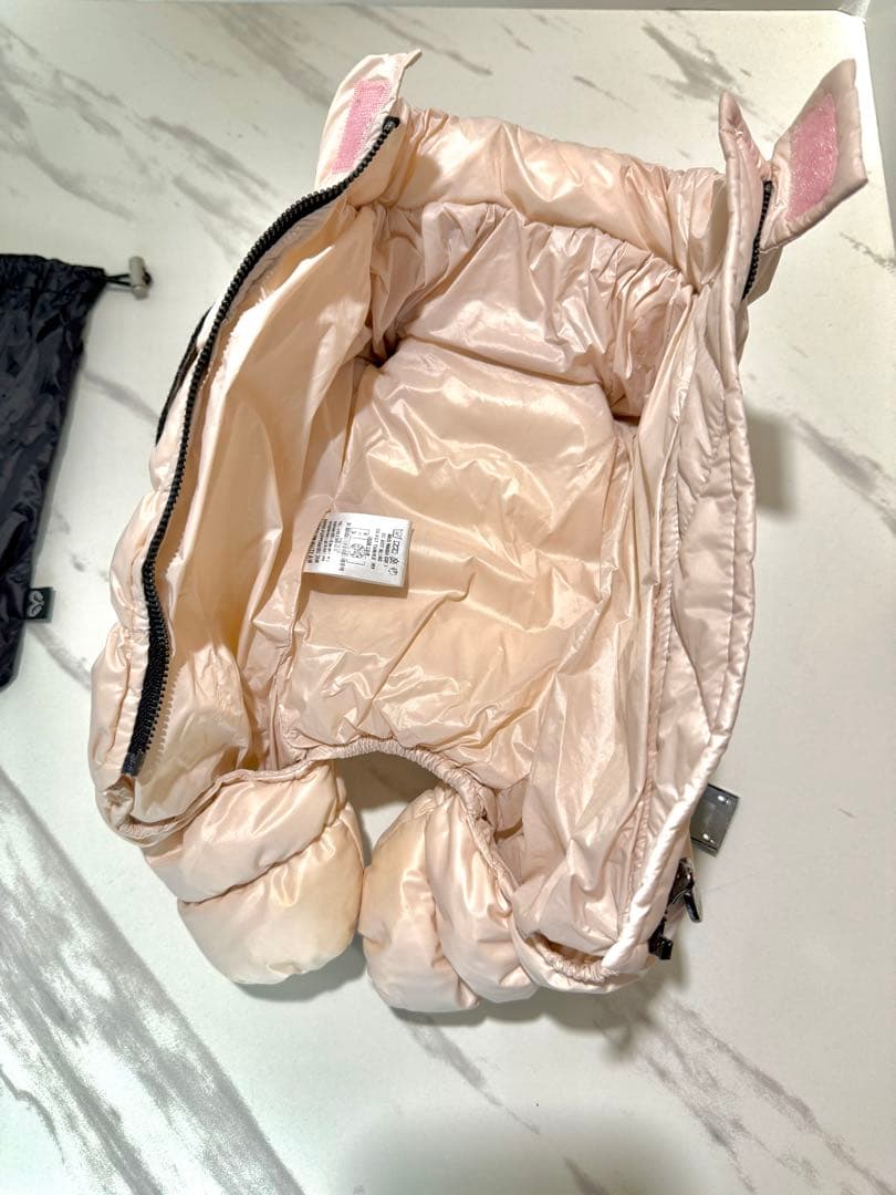 犬用ダウンジャケットS ピンク 収納袋付き puppy angel