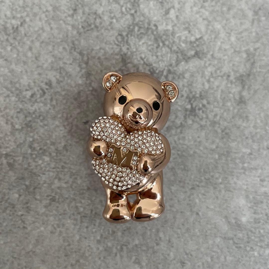 新品未使用】Max Mara シャイニー テディベア ブローチ - メルカリ