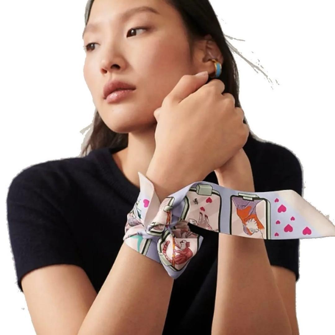 HERMES エルメス ツイリー HERMES STORY スカーフ