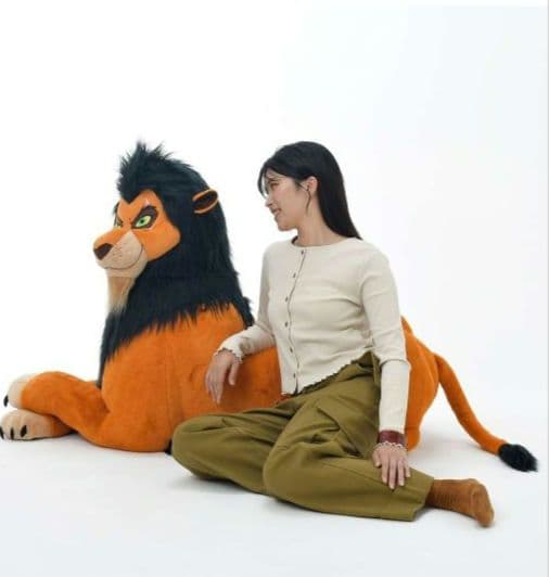 ディズニーストア ライオンキング ぬいぐるみ スカー 127cm スーパービッグ