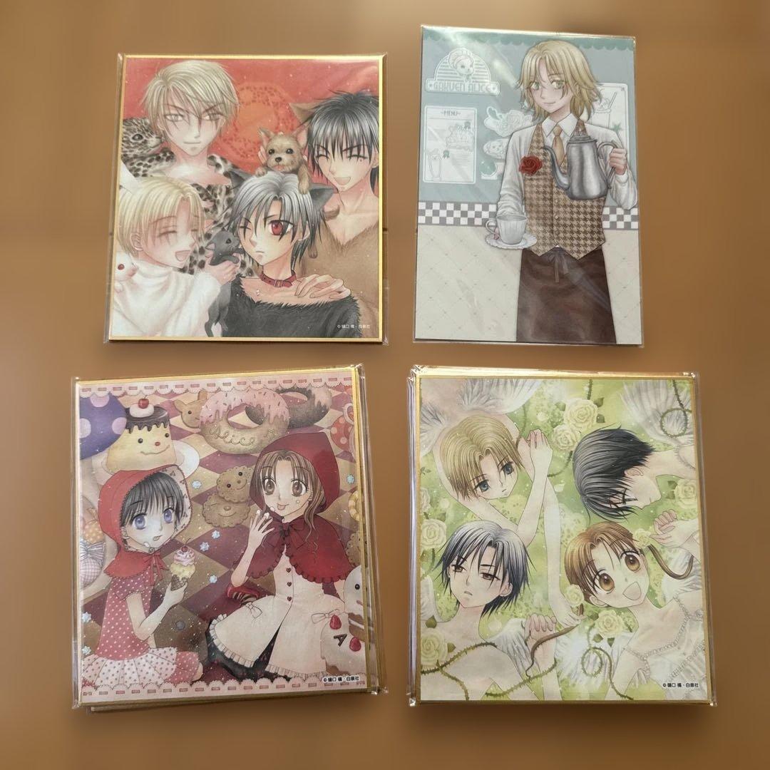 希少】学園アリスカフェ グッズ アクスタ 缶バッジ コースター バラ