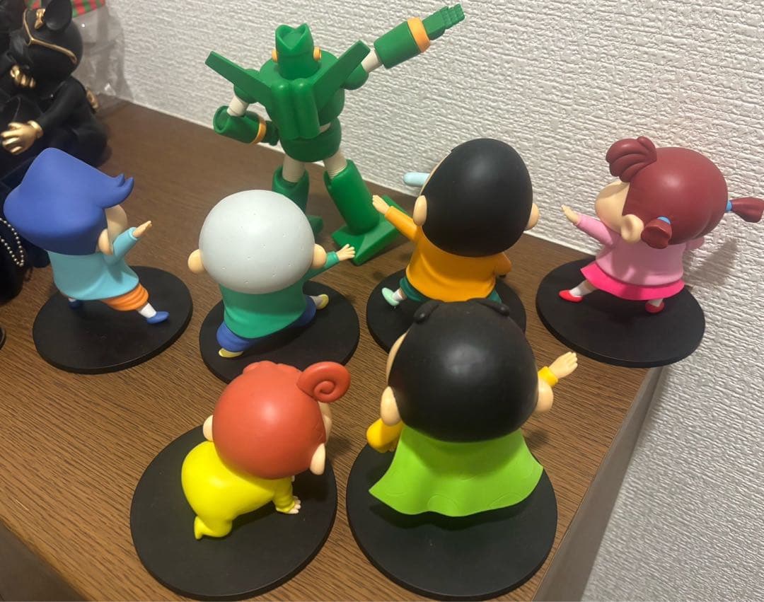 クレヨンしんちゃん アクションフィギュア 7体セット　カスカベ防衛隊