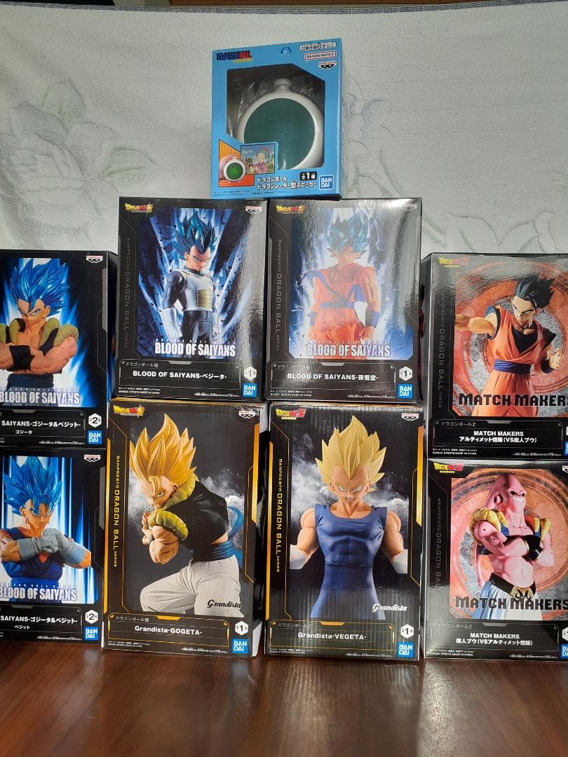 ドラゴンボール フィギュア＆ドラゴンレーダー型スピーカー セット