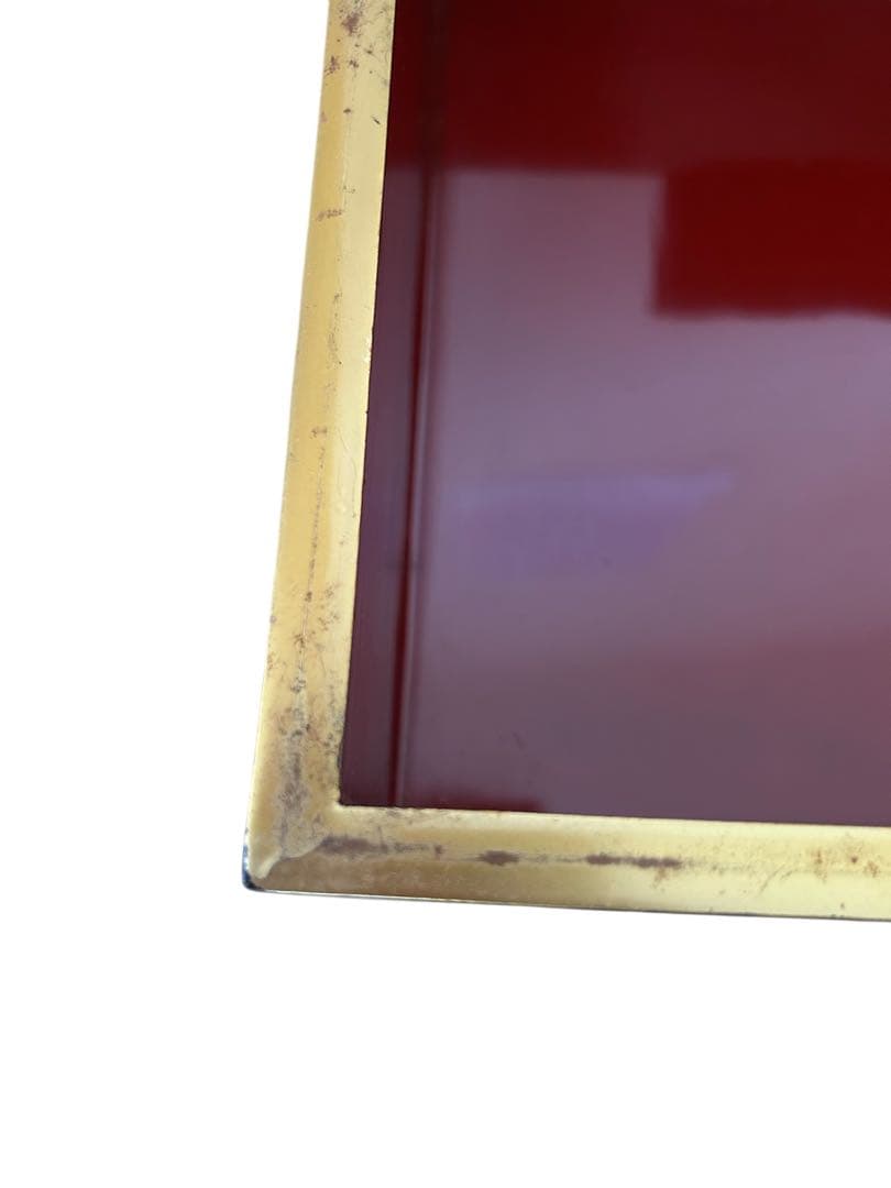 ✨漆塗り 四段重箱 木箱付き 黒塗 内朱 金縁 お正月 来客用 伝統和食器✨