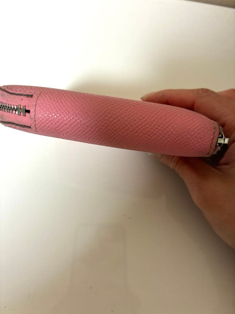 エルメス　HERMES 小財布　シルクインコンパクト　ピンク　正規品