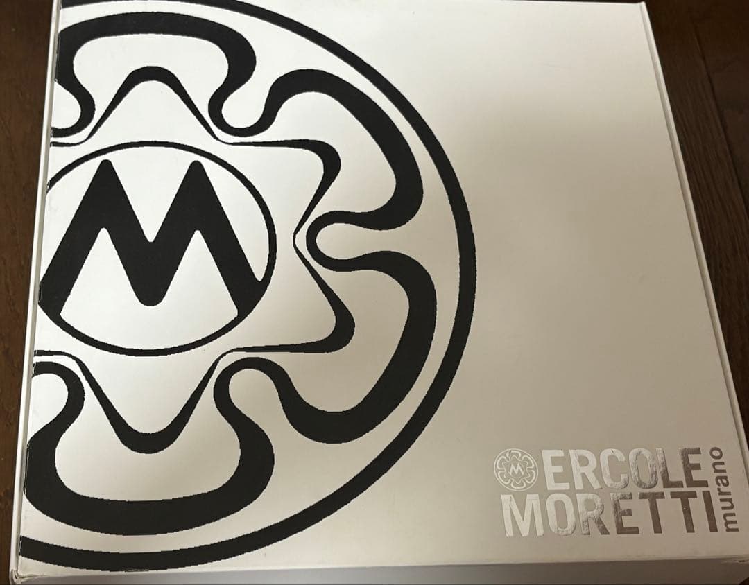 Ercole Moretti ガラスプレート 形 24cm