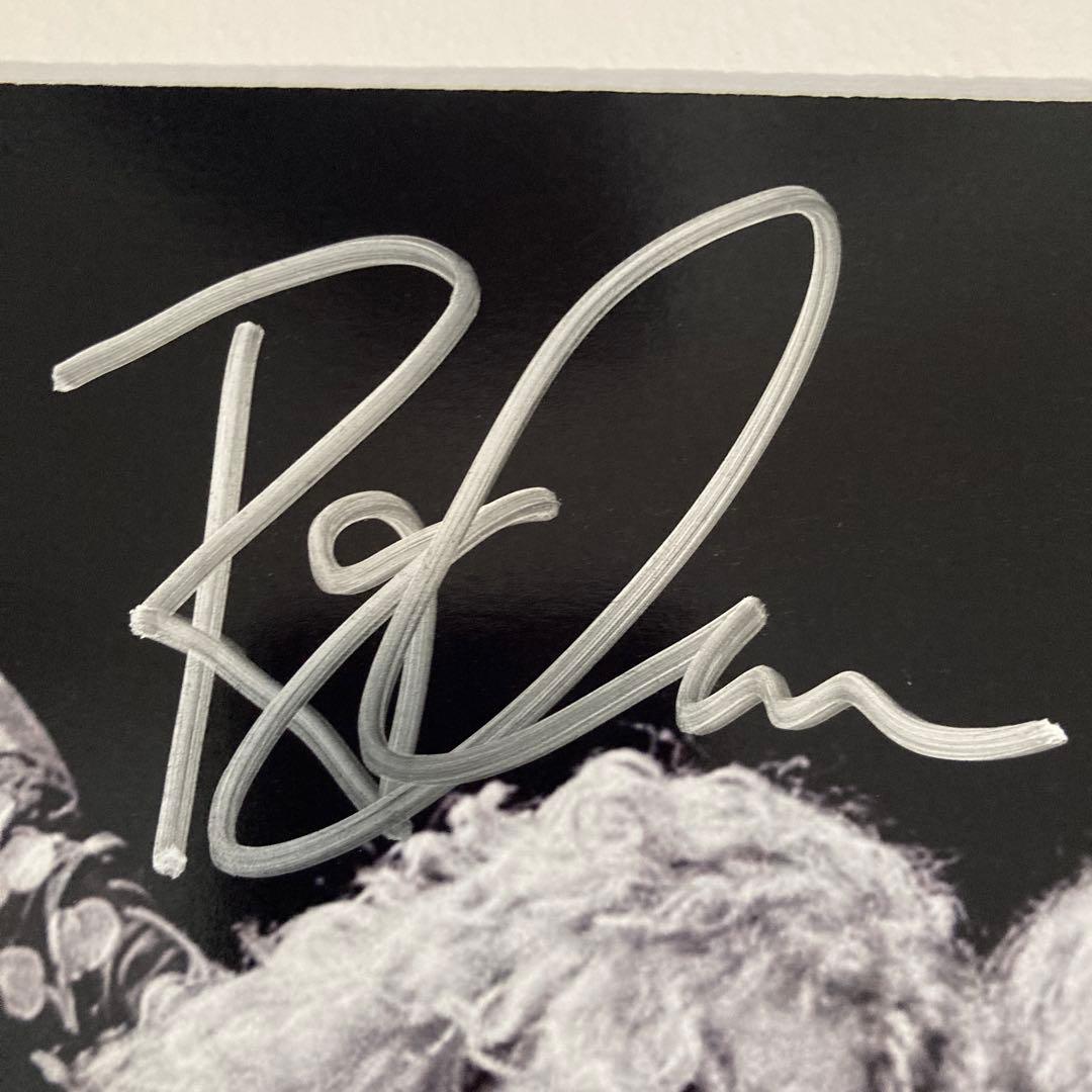 レッド•ツェッペリン ロバート・プラントとジミー・ペイジの直筆サイン