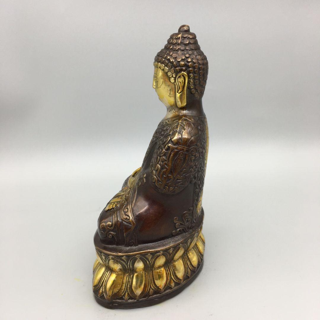 仏教美術 仏像 釈迦牟尼仏仏像 家内仏堂 招財 開運 奉納 装飾品 工芸品 置物