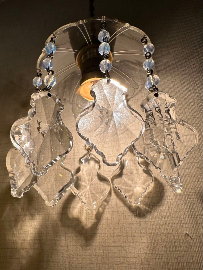 フランス アンティーク フレンチリーフとオパールセントの可愛いミニ