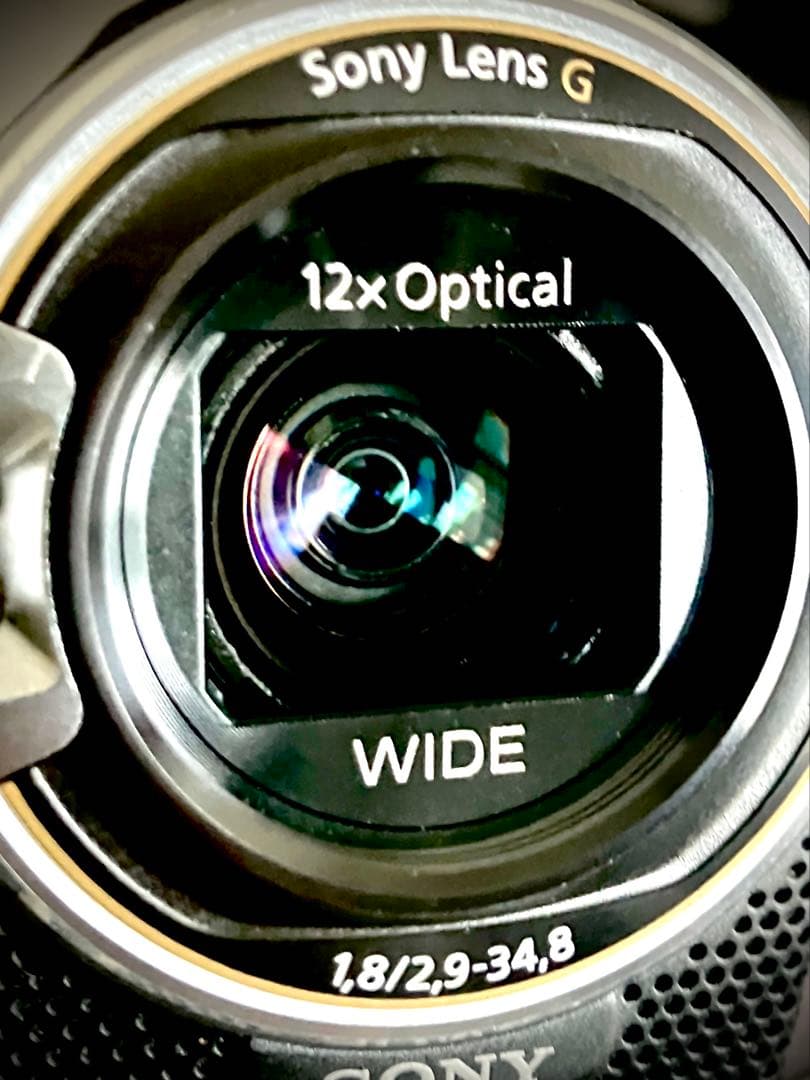 【美品・完動】SONY HDR-CX590 ビデオカメラ バッテリー・AC付属