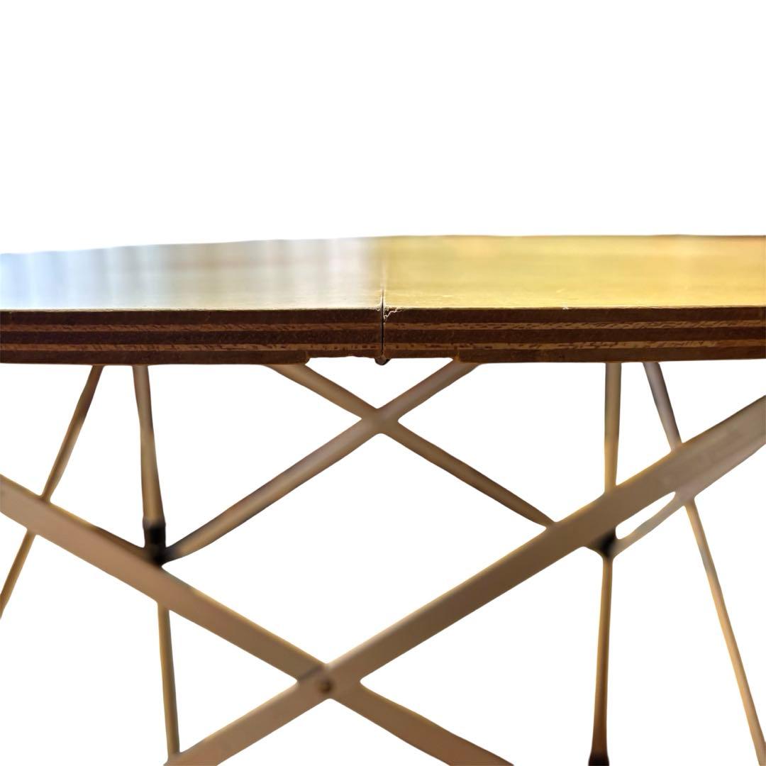 美品】1985 snow peak ローテーブルラウンド LV-24 廃盤