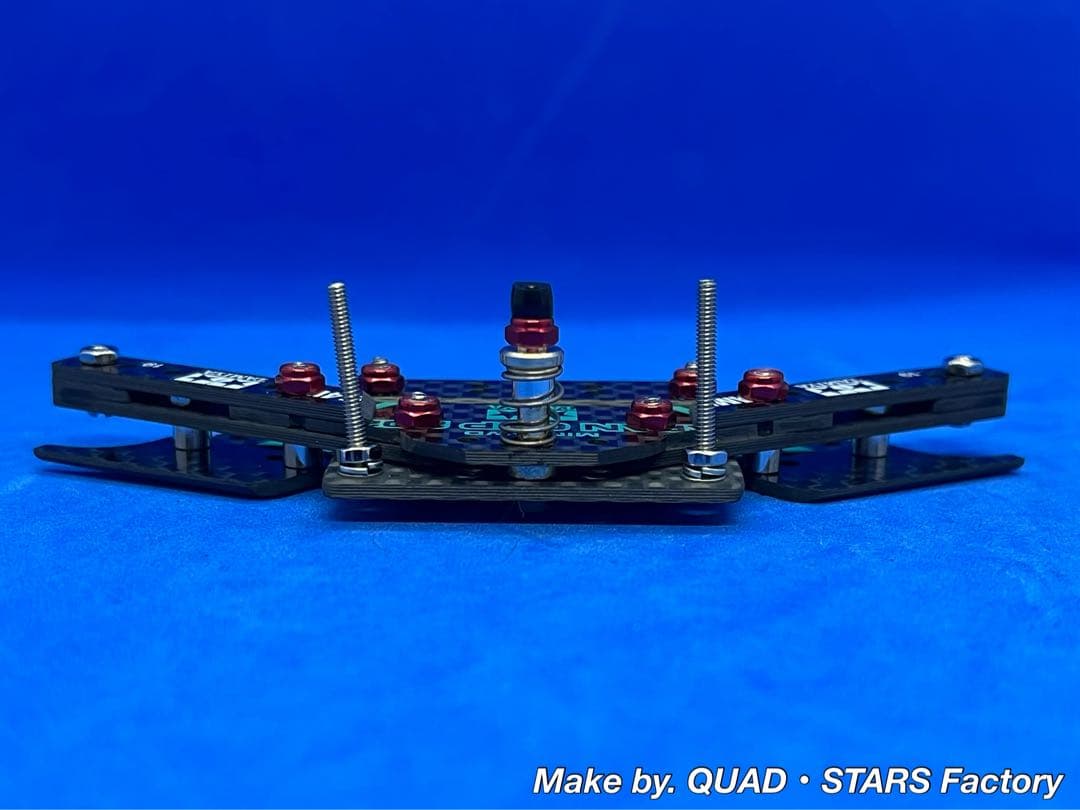 【ミニ四駆・MS用】1軸リヤアンカー　J-CUP2022／カーボン　19mm対応