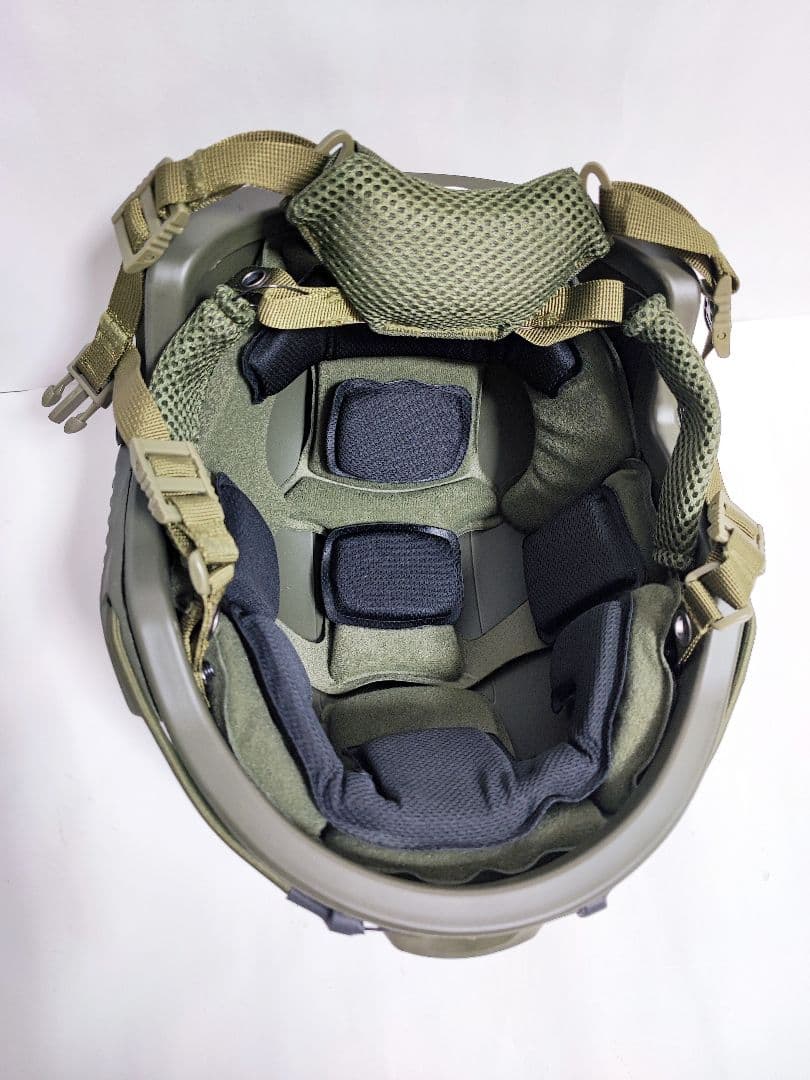 NIJ IIIA レベル3A 自衛隊迷彩 Fast型 防弾ヘルメット カバー