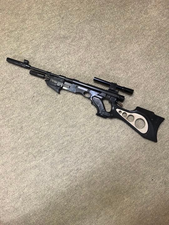 昭和後期 メス(BS)弾用 ライフル サンダーボルト発射稼動品 - メルカリ