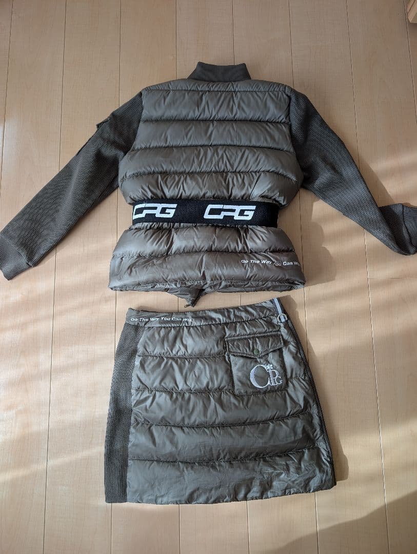 CPG ダウンジャケット スカートセット セットアップ　CPGゴルフ