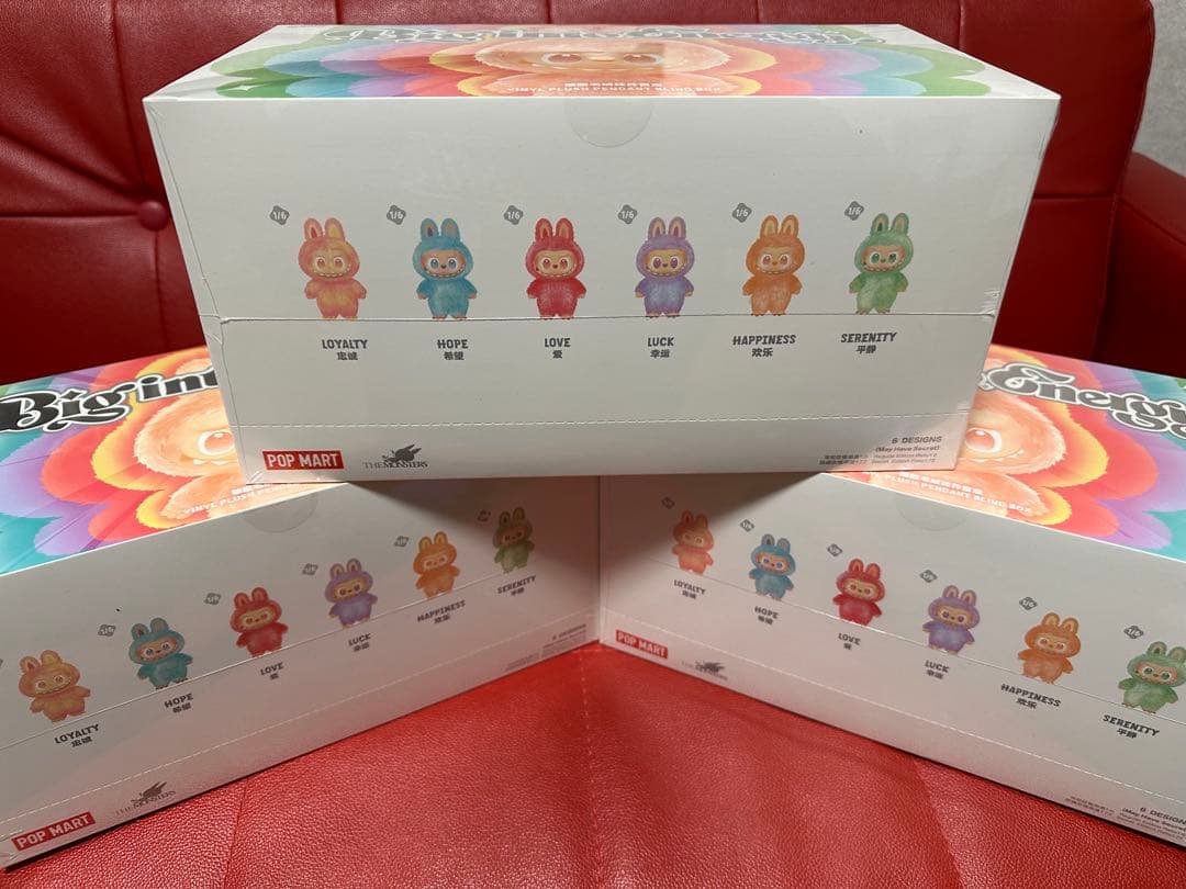 POP MART Big into Energy ラブブ3アソートボックス