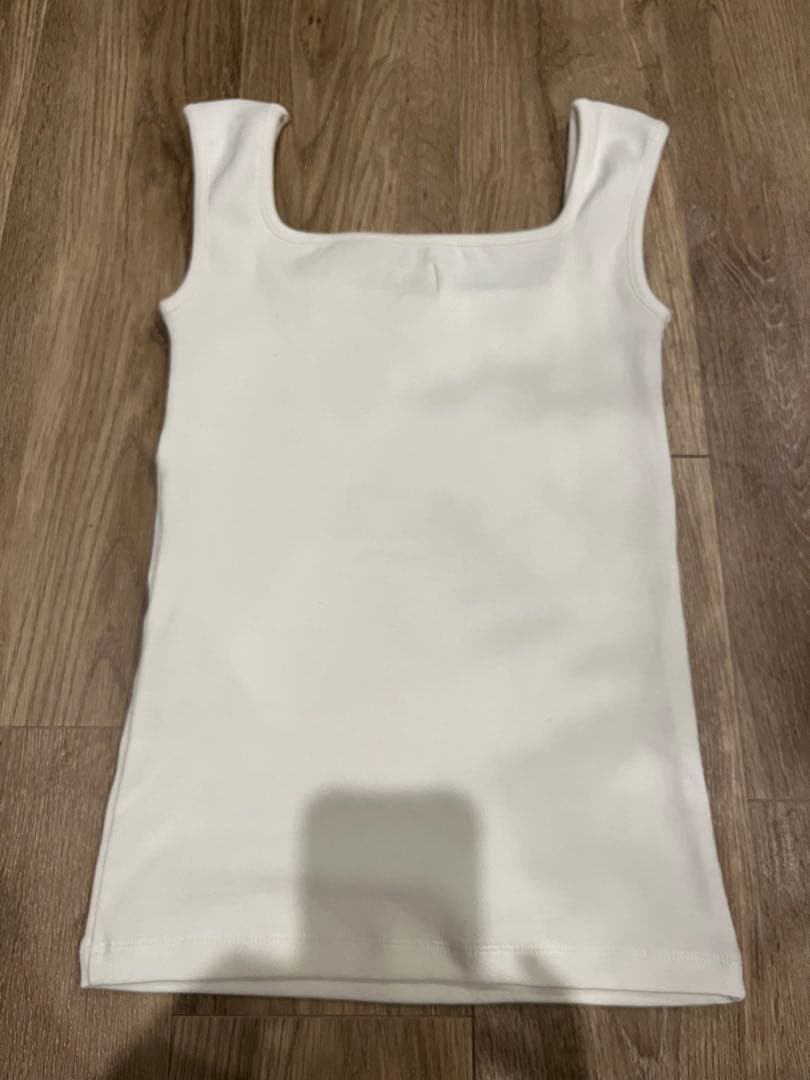 ロンハーマン　Bare Rib Tank Top タンクトップ　ホワイト　XS