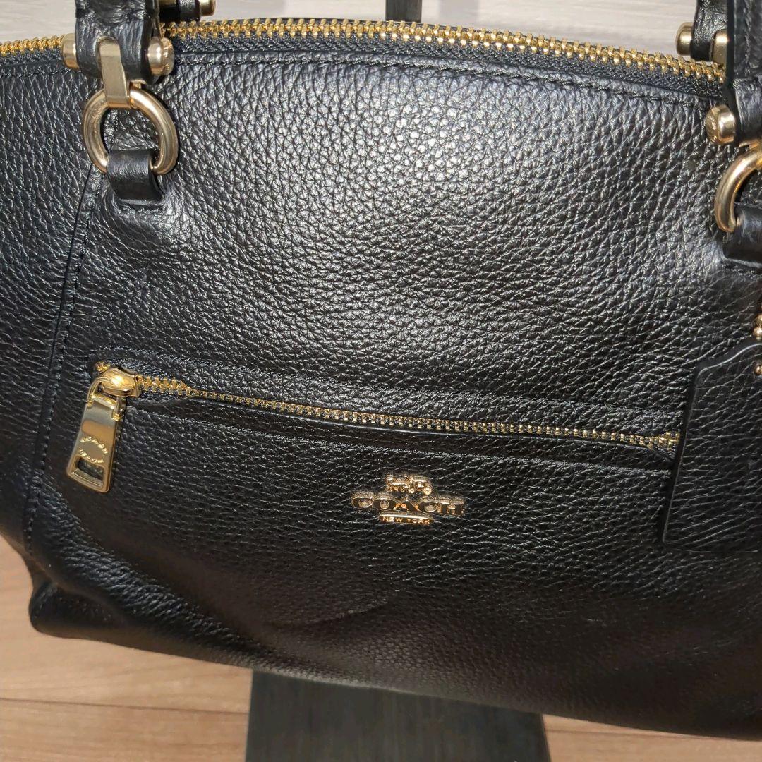 【極美品】COACH クロスボディ ショルダーバッグ 2way ブラック