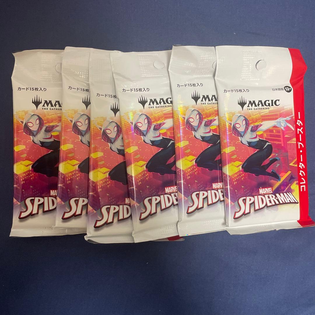 MTG スパイダーマン コレクターブースター 日本語6パック マーベル スパイダーマン コレクター・ブースター 日本語版 BOX【MTG